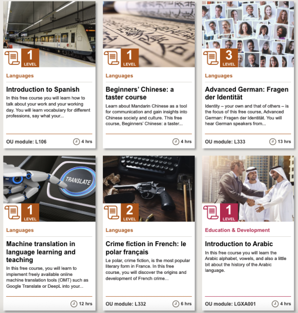 打工仔自我增值｜英國開放大學OpenLearn近千門免費課程！英語/法語/德語/西班牙語都有！免費學識世界語言仲有證書拎