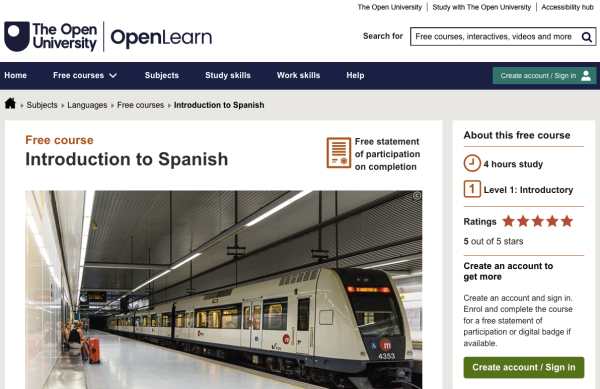 打工仔自我增值｜英國開放大學OpenLearn近千門免費課程！英語/法語/德語/西班牙語都有！免費學識世界語言仲有證書拎