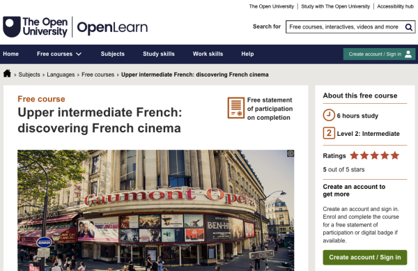 打工仔自我增值｜英國開放大學OpenLearn近千門免費課程！英語/法語/德語/西班牙語都有！免費學識世界語言仲有證書拎