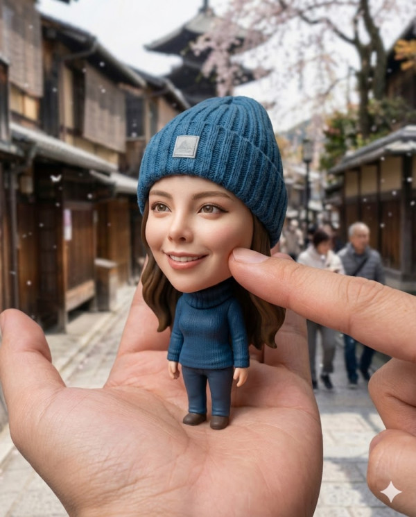 Q版手掌公仔 Ai 實試 (小編實試截圖）