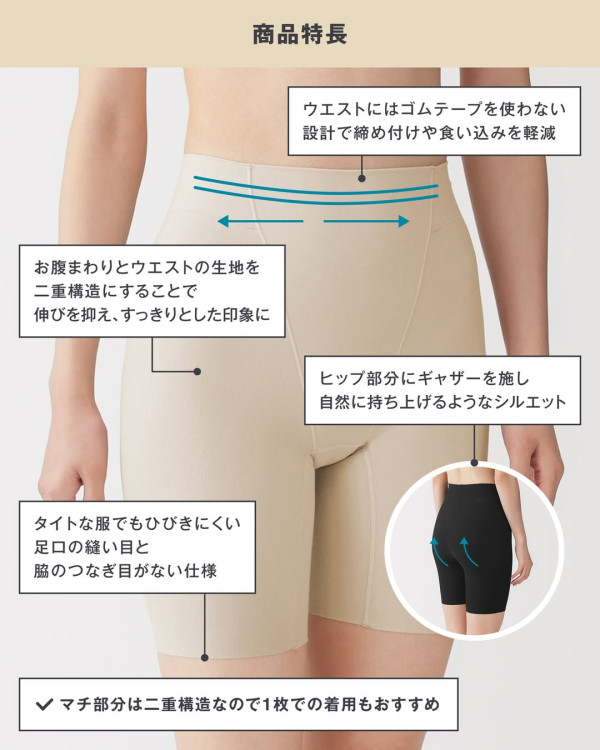 MUJI無印良品收腹神褲爆紅！棉質無痕設計不勒肉 實測一穿肚腩全消失！附香港官方售價