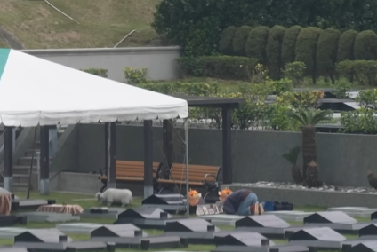 大S逝世一週年雕像揭幕化身天使!具俊曄雨中拜祭亡妻一句話惹全場淚崩