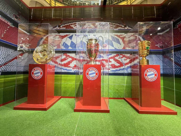 FanTown X 拜仁「三冠王獎杯巡展」（圖片由相關機構提供）