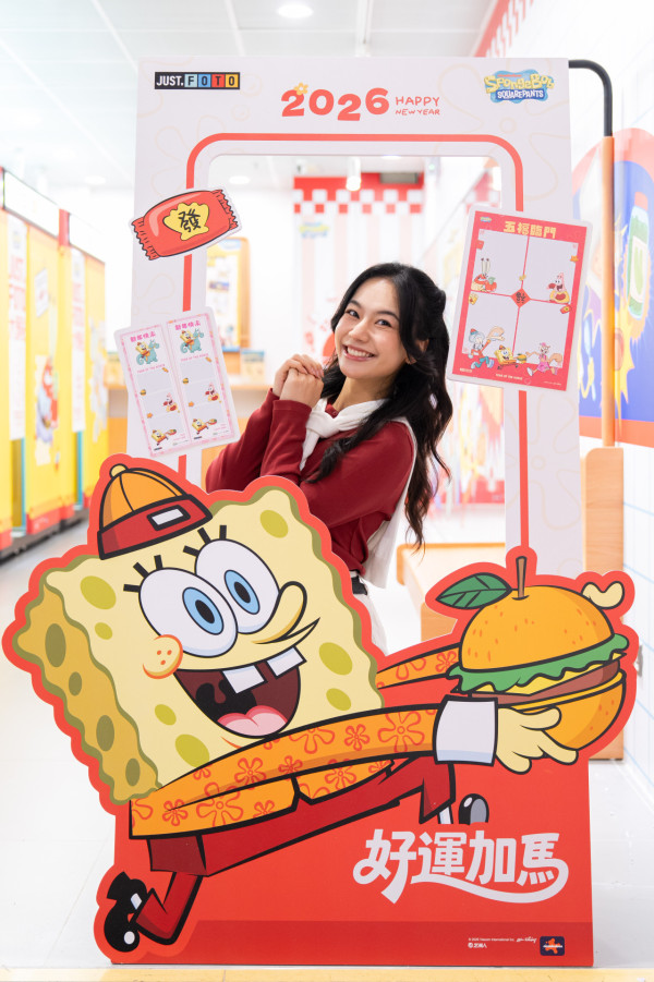 人生四格JUST FOTO X 海綿寶寶 X 企鵝家族Pingu期間限定主題相框（圖片由相關機構提供）