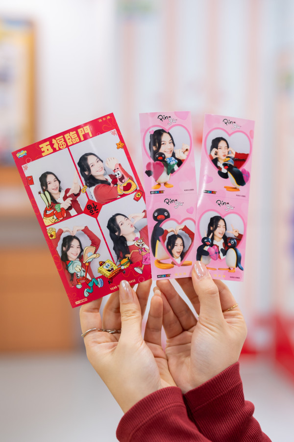 人生四格JUST FOTO X 海綿寶寶 X 企鵝家族Pingu期間限定主題相框（圖片由相關機構提供）