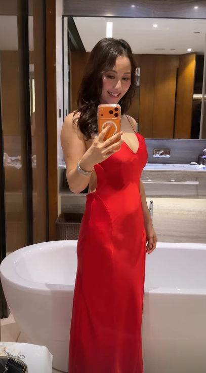 袁嘉敏真空晒核彈胸深不見底極震撼  迫爆鏡頭嚇到網民窒息：大過個頭