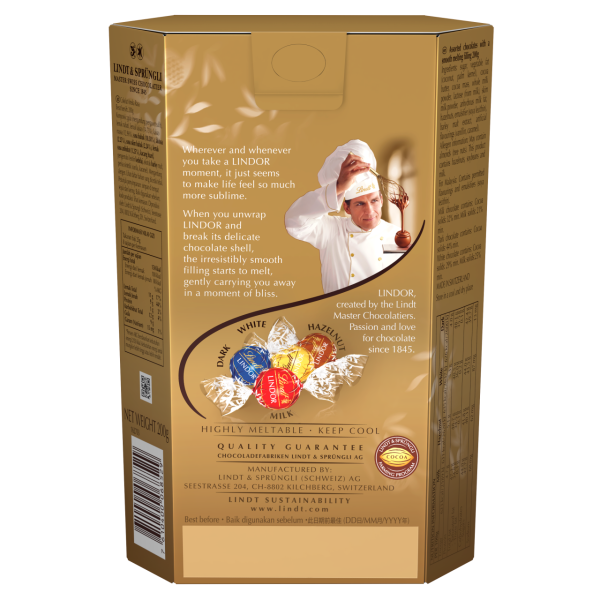 Lindt 瑞⼠蓮軟⼼朱古⼒新春獻禮 多款精選朱古力組合/賀年贈禮及分享之選