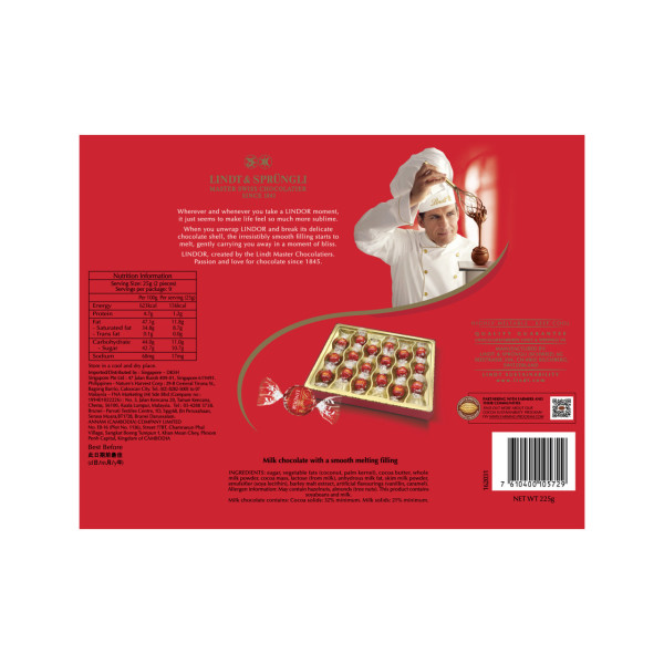 Lindt 瑞⼠蓮軟⼼朱古⼒新春獻禮 多款精選朱古力組合/賀年贈禮及分享之選