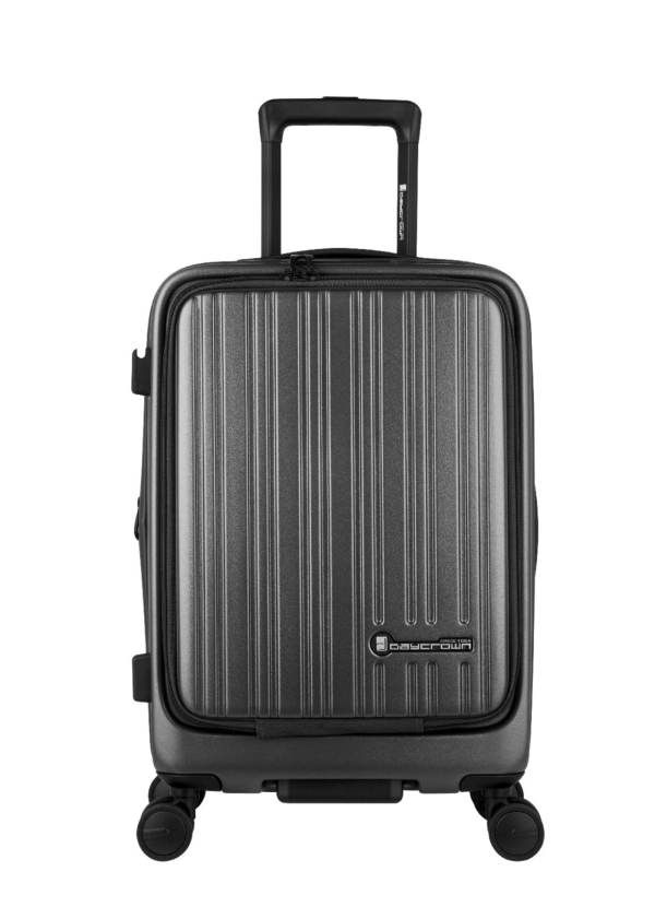 圖: HKTVmall @DAYCROWN 碳灰黑色前揭式行李箱 日本酒店房細開唔到喼?6款前揭式行李箱推介 唔止LOJEL好用平替0起