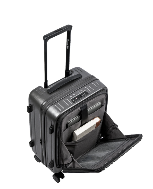 圖: HKTVmall @DAYCROWN 碳灰黑色前揭式行李箱 日本酒店房細開唔到喼?6款前揭式行李箱推介 唔止LOJEL好用平替0起