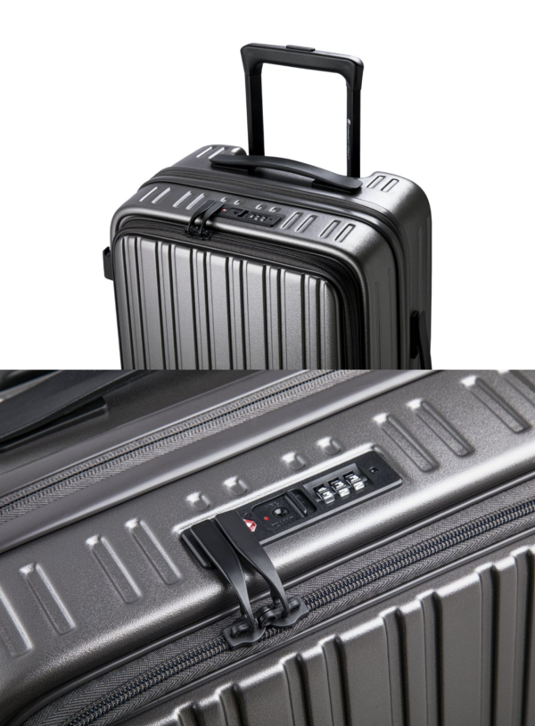圖: HKTVmall @DAYCROWN 碳灰黑色前揭式行李箱 日本酒店房細開唔到喼?6款前揭式行李箱推介 唔止LOJEL好用平替0起
