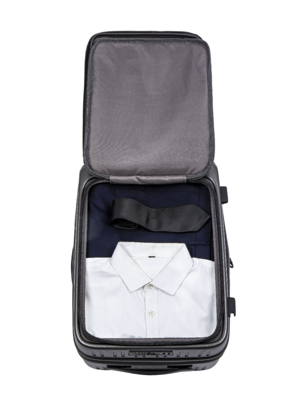 圖: HKTVmall @DAYCROWN 碳灰黑色前揭式行李箱 日本酒店房細開唔到喼?6款前揭式行李箱推介 唔止LOJEL好用平替0起