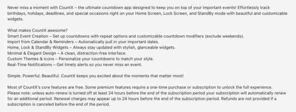 大頭蝦救星！原價 $156 倒數App終生版限時免費 自訂相片 Widget 絕不錯過