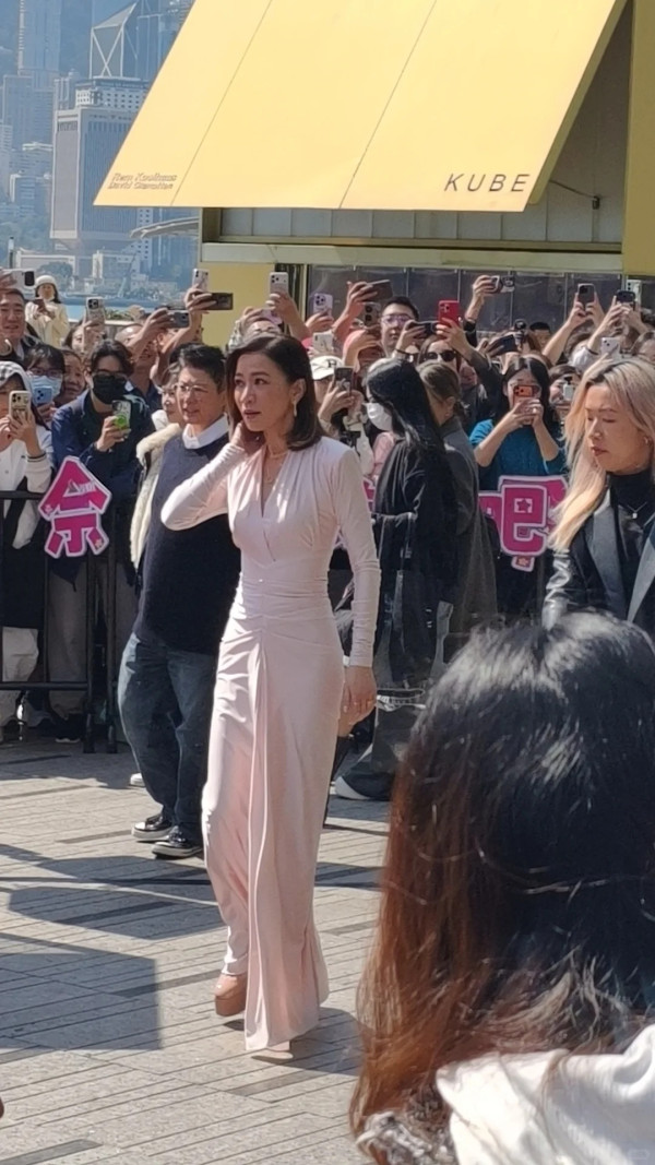 佘詩曼緊身裙生圖真人原來瘦到咁？ 50歲真實身形曝光「腰精」震驚網民