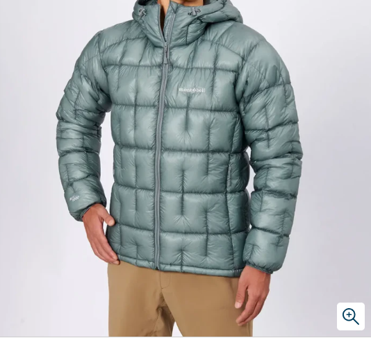 Plasma 1000 高山羽絨外套 男款(圖: montbell.com) Plasma 1000 高山羽絨外套 男款(圖: montbell.com)