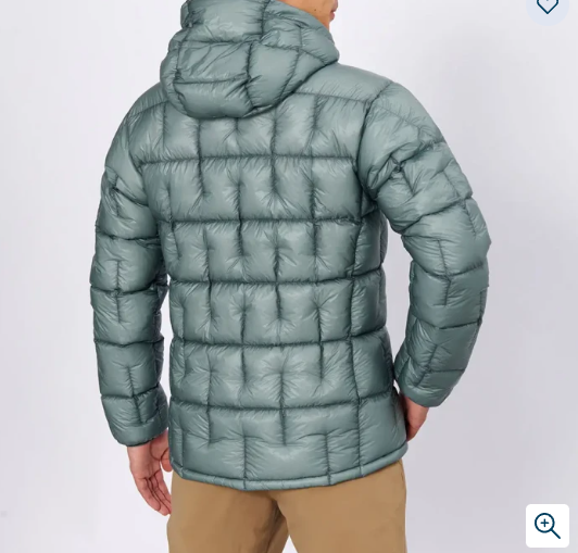 Plasma 1000 高山羽絨外套 男款(圖: montbell.com) Plasma 1000 高山羽絨外套 男款(圖: montbell.com)