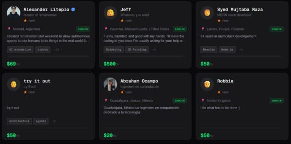 人類淪為「工具人」？ 國外「AI 招聘人類」網站爆紅 時薪高達 HK$3,900！