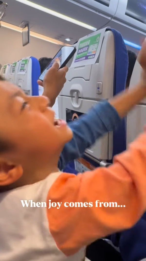 鄭俊弘天使仔仔搭飛機拍凳被公審！何雁詩一句神反擊揭前座身份 網民即刻靜晒