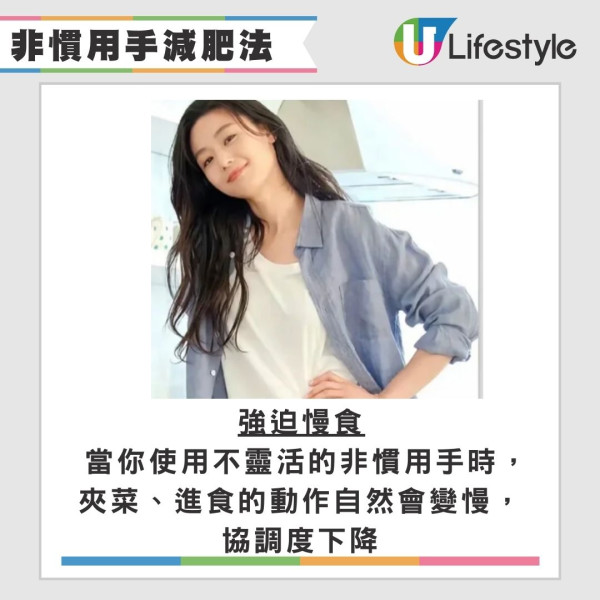 日韓爆紅「非慣用手減肥法」 60日減18磅!全智賢親證有效比168斷食易原理公開