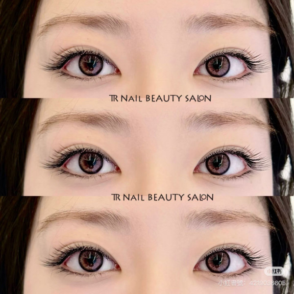 照片來源：小紅書@TR Nail 日式美甲美睫（南山萬象天地店）