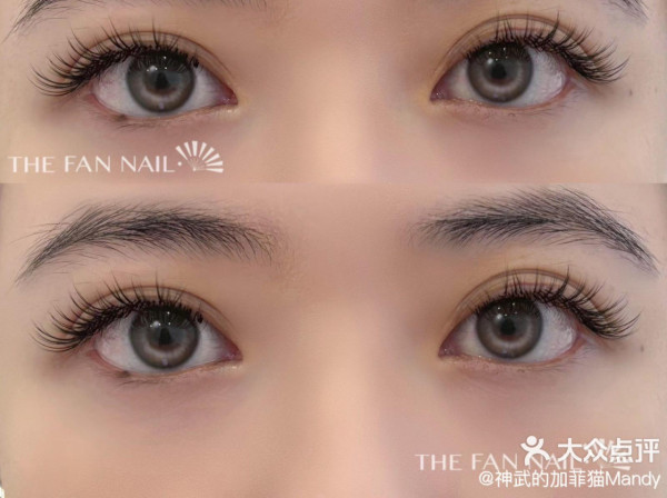 照片來源：小紅書@THE FAN NAIL 日式美甲美睫（萬象天地店）