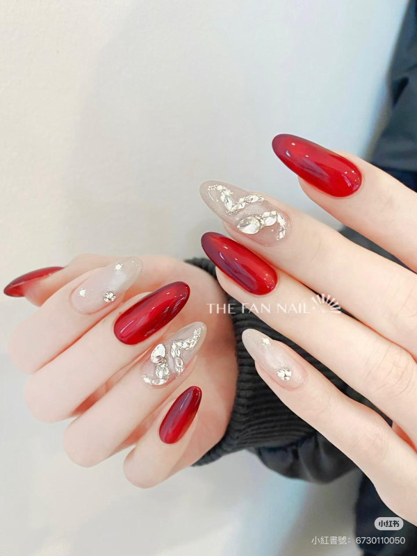 照片來源：小紅書@THE FAN NAIL 日式美甲美睫（萬象天地店）