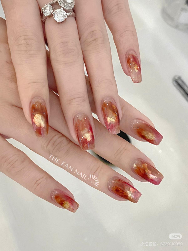 照片來源：小紅書@THE FAN NAIL 日式美甲美睫（萬象天地店）