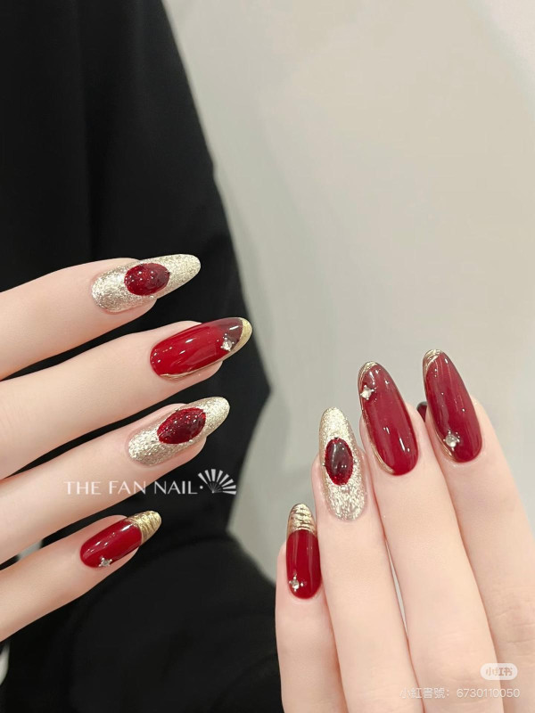 照片來源：小紅書@THE FAN NAIL 日式美甲美睫（萬象天地店）