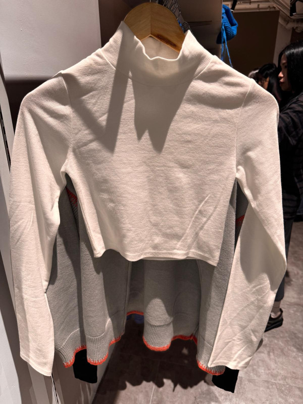 長袖短身T恤HK$109