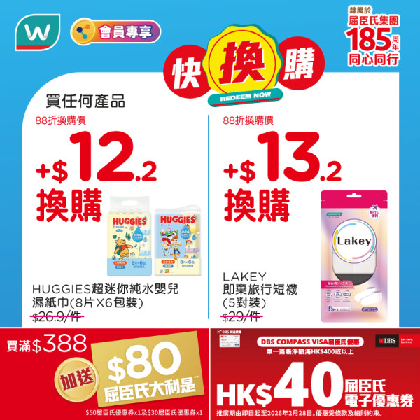 超市優惠｜百佳/惠康/萬寧/屈臣氏全場88折！周末限定 加碼派$200優惠券 附4間超市掃貨攻略