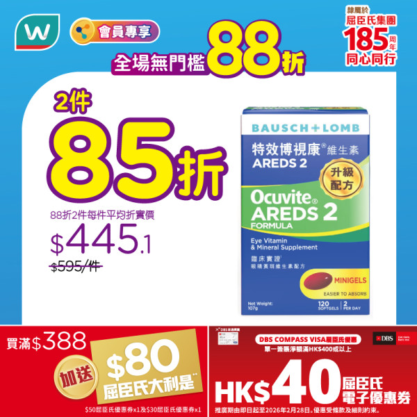 超市優惠｜百佳/惠康/萬寧/屈臣氏全場88折！周末限定 加碼派$200優惠券 附4間超市掃貨攻略