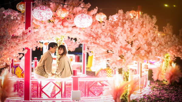 北角海濱「花見春之園」（相片由主辦單位提供）