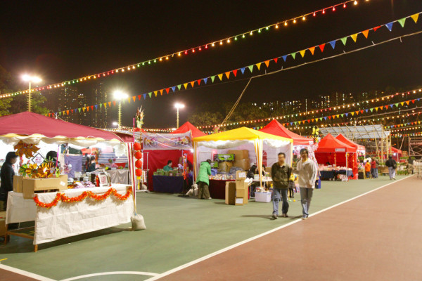 資料圖片（將軍澳年宵花市）