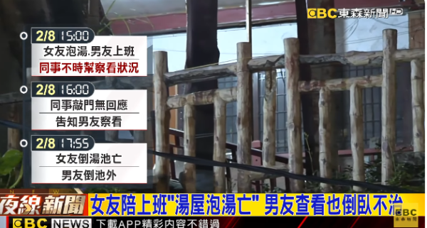台北溫泉湯屋情侶猝死雙屍命案 法醫推測奪命原因幾秒可致命 附5大保命守則