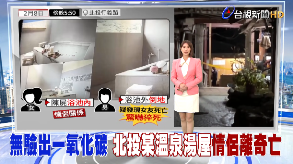 台北溫泉湯屋情侶猝死雙屍命案 法醫推測奪命原因幾秒可致命 附5大保命守則