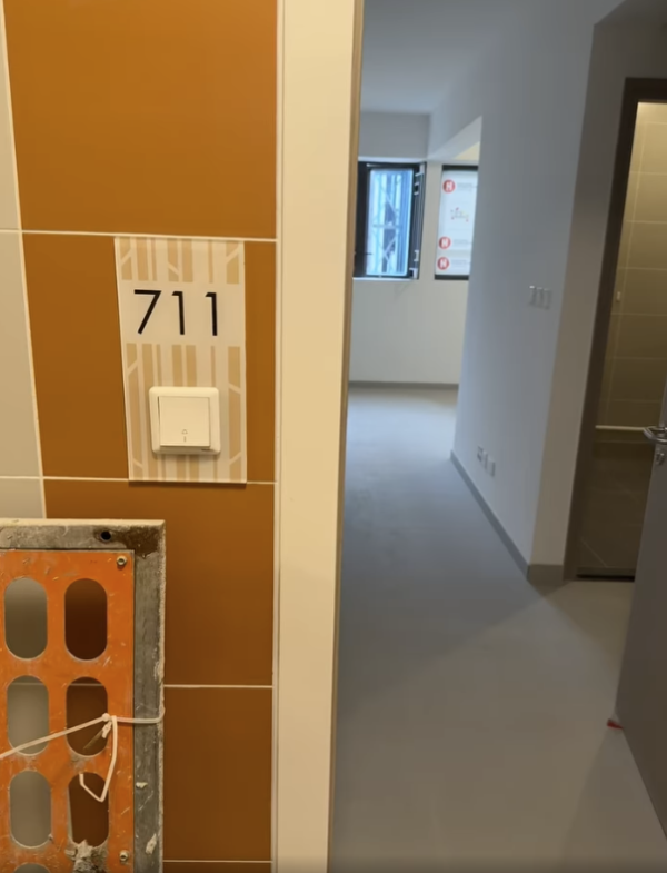 樂啟都匯711單位內部曝光。圖片來源：Facebook群組「公屋討論區」