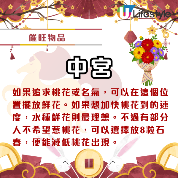 家居風水2026｜麥玲玲教呢個位放一物即發達！警告放錯紅色地氈全家病！想旺桃花要咁做...