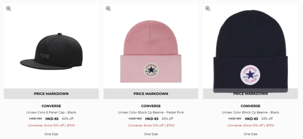 Converse新年開倉低至35折！最後2日！$198起買經典滑板鞋/厚底鞋/高筒鞋！