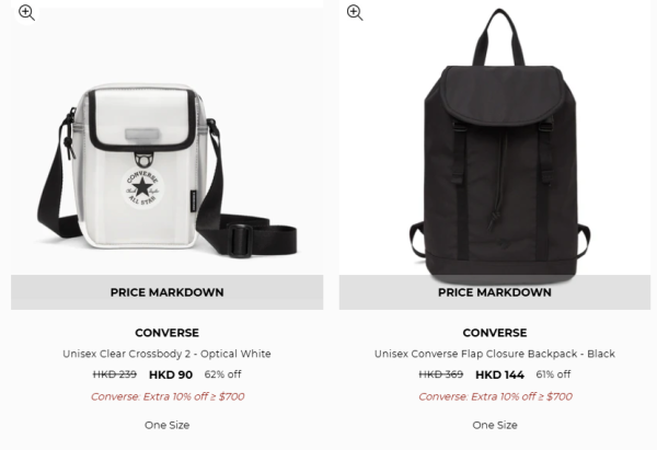 Converse新年開倉低至35折！最後2日！$198起買經典滑板鞋/厚底鞋/高筒鞋！