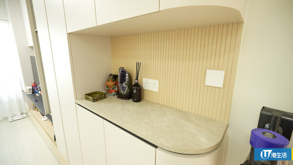 619呎堅尼地城海景3房 用傢俬/石膏板間房超慳位！玻璃摺窗/掩門打造半開放式廚房