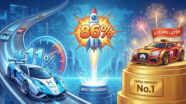 2025 全球十大手機品牌出爐　呢啲牌子竟然係超強黑馬？一年銷量狂飆近九成！