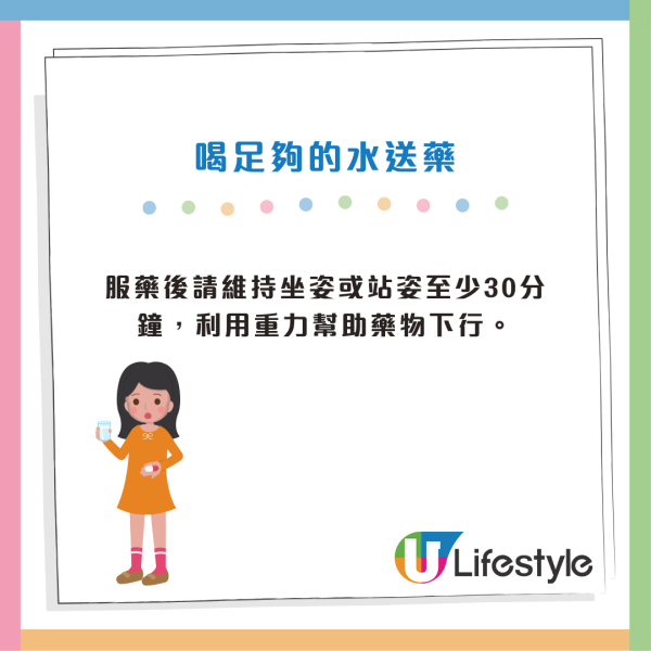 服藥禁忌｜食藥只飲一啖水？小心食道潰瘍穿窿！醫生警告：4類藥物最傷喉 
