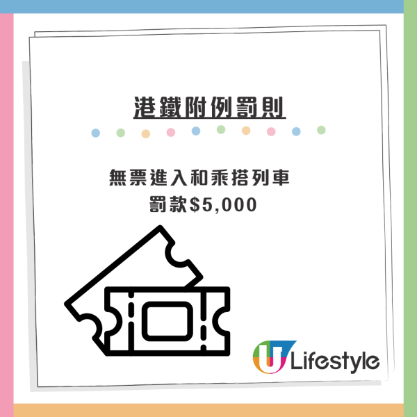 港鐵附例嚴過中學校規？港人一原因慘被開單罰$5000！網民：第一次見真係罰