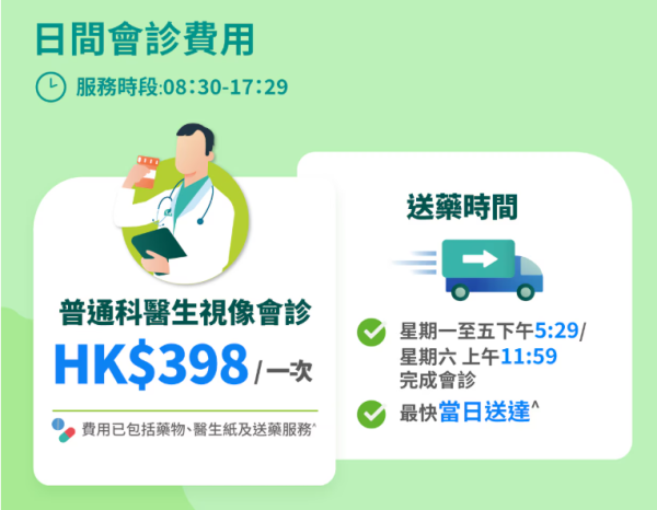 深夜唔舒服？屈臣氏推「通宵夜診」3分鐘接通視像醫生、4小時送藥上門