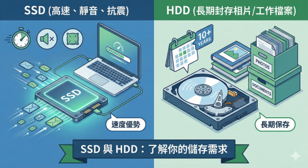邊種硬碟 CP 值更高？揭 SSD 三大致命傷　珍貴相片或因「這原因」消失