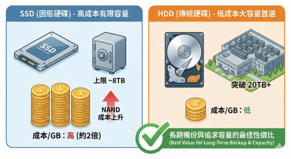 邊種硬碟 CP 值更高？揭 SSD 三大致命傷　珍貴相片或因「這原因」消失
