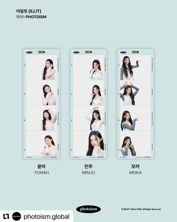 CORTIS/BLACKPINK/ILLIT限定相框港韓同步登場！粉絲必影超像真人生四格「同框照」