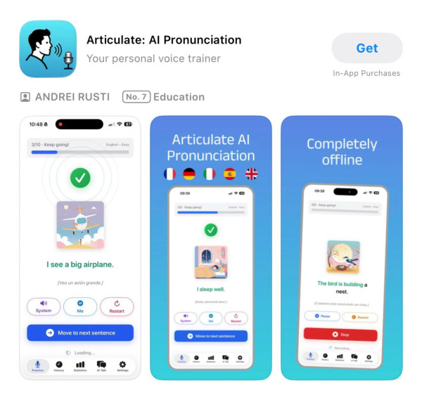 告別港式英語！ AI 發音 App 突發「終身版限免」支援多國語言、即時分析口音【$0買斷】
