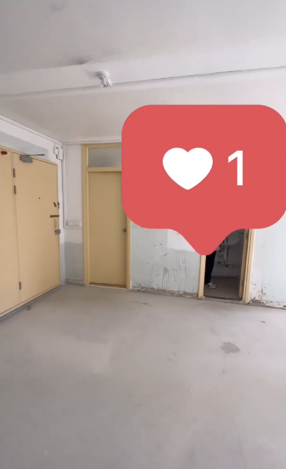 廚房外連露台 廁所設備齊全。圖片來源：Facebook@香港公營房屋討論區