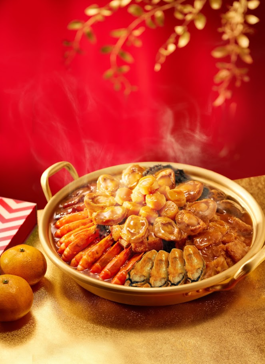 【盆菜推介】記者親身試食！米芝蓮推介莆田新春盆菜12道海味鮑魚大蝦盆菜／必食煙三文魚撈起／$68加購賀年糕點